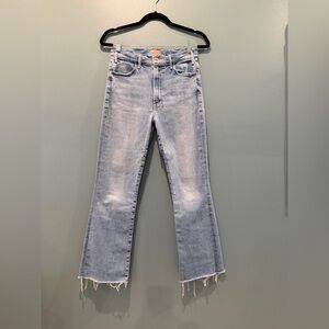 MOTHER Light Blue Flare Jeans